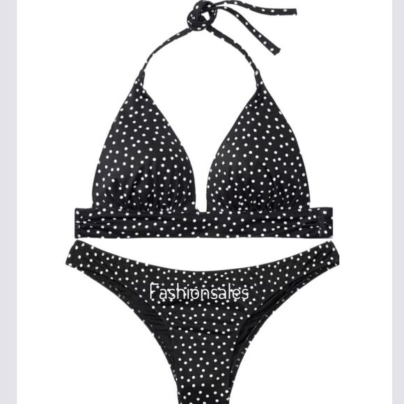 Victoria's Secret Other - Victorias Secret Swim Havana Push Up Halter Padded Bikini top & Itsy bottoms Set